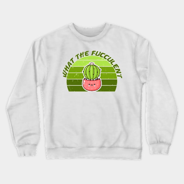 what the fucculent Crewneck Sweatshirt by teesvira